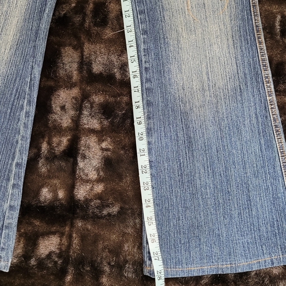 JOU JOU | Retro Fade Wash Embellished Jeans - Junior 7/8 - Picture 12 of 14